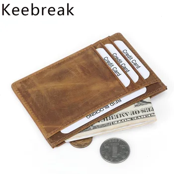 Rfid Genuine Leather Credit Card Holders Men Slim Minimalist Wallet Mini Cardholder Case Male Business id CreditCard Pocket Bag 
Rfid Genuine Leather Credit Card Holders Men Slim Minimalist Wallet Mini Cardholder Case Male Business id CreditCard Pocket Bag