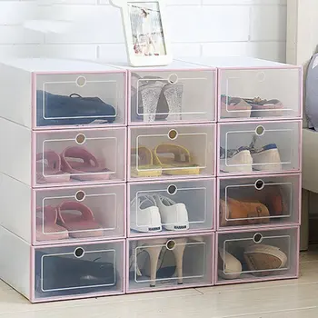 Durable Plastic Drawer Boxes Case Transparent Shoes Box Home Organizer Sneakers Organization Storage Shoe Cabinet
Durable Plastic Drawer Boxes Case Transparent Shoes Box Home Organizer Sneakers Organization Storage Shoe Cabinet