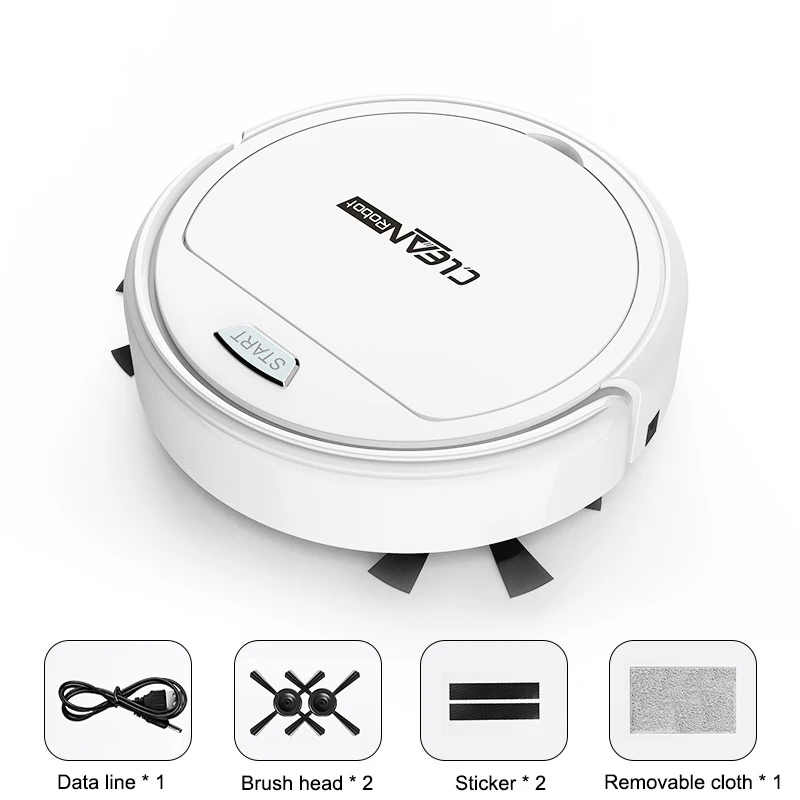 USB Charging Robot Vacuum Cleane Automatic Household Ultra-thin Intelligent Cleaning Machine Mopping Vaccum Cleaner for Home
USB Charging Robot Vacuum Cleane Automatic Household Ultra-thin Intelligent Cleaning Machine Mopping Vaccum Cleaner for Home
