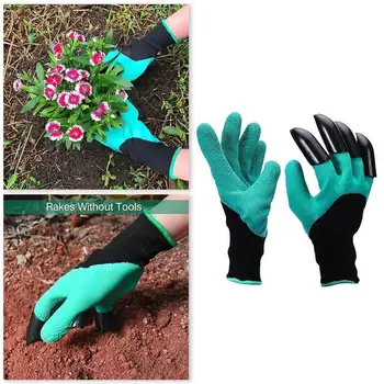 1pair Garden Wear-resistant Non-slip Gloves Outdoor Flowers And Digging Soil Planting Rubber Vegetables Weeding Glove Prote U4X1
1pair Garden Wear-resistant Non-slip Gloves Outdoor Flowers And Digging Soil Planting Rubber Vegetables Weeding Glove Prote U4X1