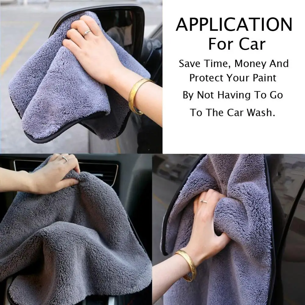 1200GSM Car Detailing Microfiber Towel 3PCS Car Cleaning Water Absorption Drying Cloth Auto Cleaning Tools Car Care Cloth
1200GSM Car Detailing Microfiber Towel 3PCS Car Cleaning Water Absorption Drying Cloth Auto Cleaning Tools Car Care Cloth