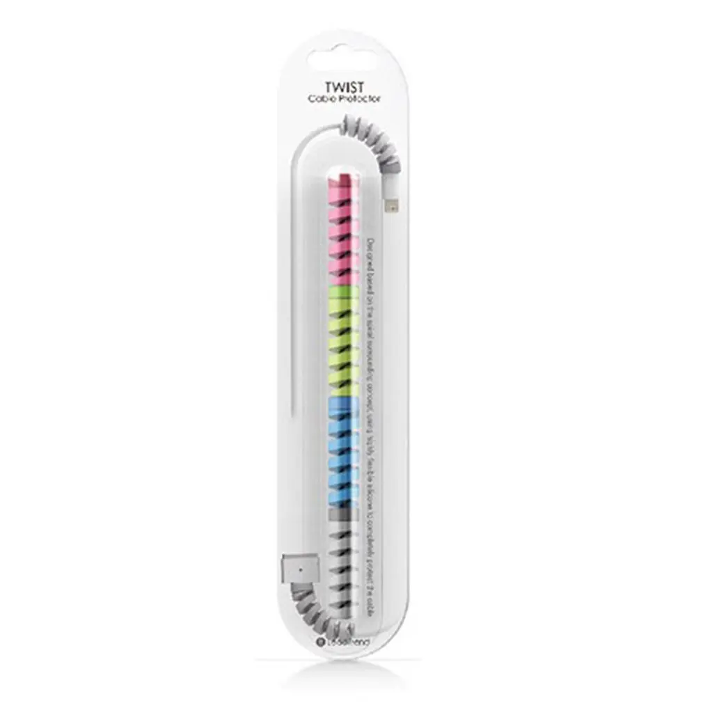 4 Uds Cable de datos Protector espiral cubierta protectora de silicona teléfono móvil Original Cable de carga Anti-rotura cubierta
4 Uds Cable de datos Protector espiral cubierta protectora de silicona teléfono móvil Original Cable de carga Anti-rotura cubierta