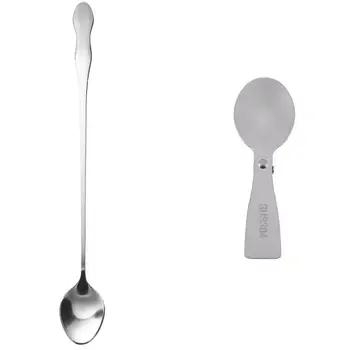 10inch Stainless Steel Tableware Long Handle Scoop Teaspoon with Metal Spoon Picnic Tableware Spoon Outdoor Foldable
10inch Stainless Steel Tableware Long Handle Scoop Teaspoon with Metal Spoon Picnic Tableware Spoon Outdoor Foldable