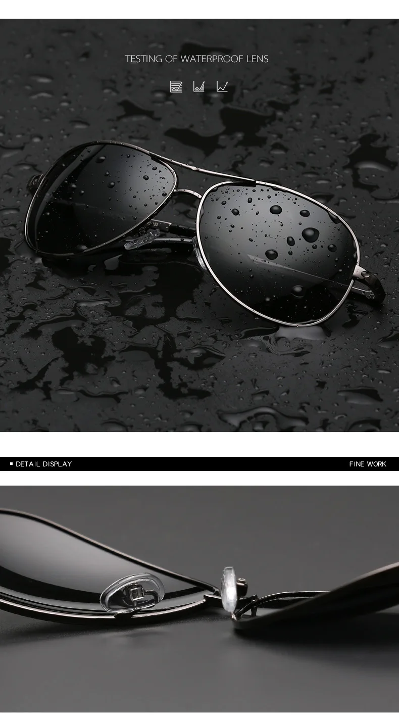 Klasyczne męskie Spolaryzowane okulary przeciwsłoneczne Pilot Okulary korekcyjne na receptę 1588MO 9 H87899d37a7a84aa28f6ad81fb0a1816eu