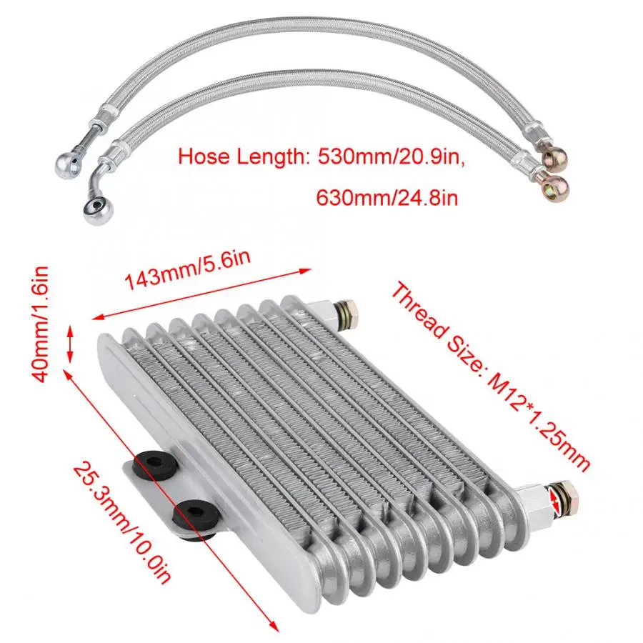 oliekoeler Motorcycle Engine Oil Cooler Cooling Radiator Kit for Suzuki EN GN GSX Engine 125ml oil cooler kit
oliekoeler Motorcycle Engine Oil Cooler Cooling Radiator Kit for Suzuki EN GN GSX Engine 125ml oil cooler kit