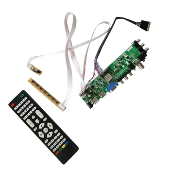 DVB-T2 DVB-T DVB-C Digital TV LCD/LED Driver Board Universal LCD TV Controller Driver Board For B140XTT01.0
DVB-T2 DVB-T DVB-C Digital TV LCD/LED Driver Board Universal LCD TV Controller Driver Board For B140XTT01.0