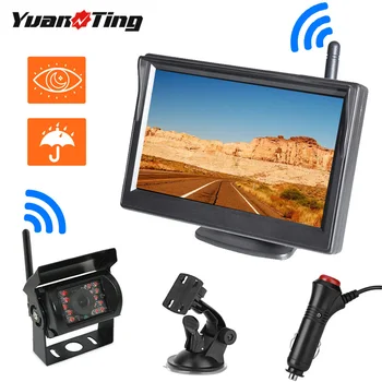 YuanTing Wireless Car Auto 5 inch LCD Monitor Screen Backup Waterproof Reversing Rear View Camera Parking System For Bus Truck
YuanTing Wireless Car Auto 5 inch LCD Monitor Screen Backup Waterproof Reversing Rear View Camera Parking System For Bus Truck