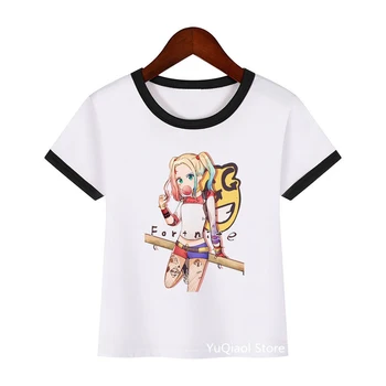 summer tops for girls vogue Harley Quinnie cartoon print t shirt girls funny kids clothes harajuku shirt white t-shirt camisetas
summer tops for girls vogue Harley Quinnie cartoon print t shirt girls funny kids clothes harajuku shirt white t-shirt camisetas