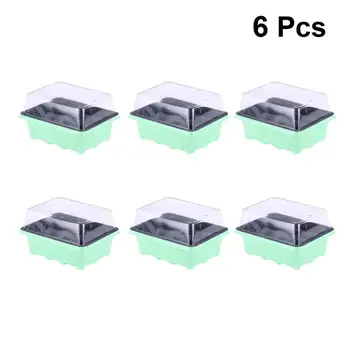 6PCS 12 Cells Nursery Pots Plant Pot Seeds Garden Semillas Gardening Garten Large Capacity Durable Seed Grower For Garden 
6PCS 12 Cells Nursery Pots Plant Pot Seeds Garden Semillas Gardening Garten Large Capacity Durable Seed Grower For Garden