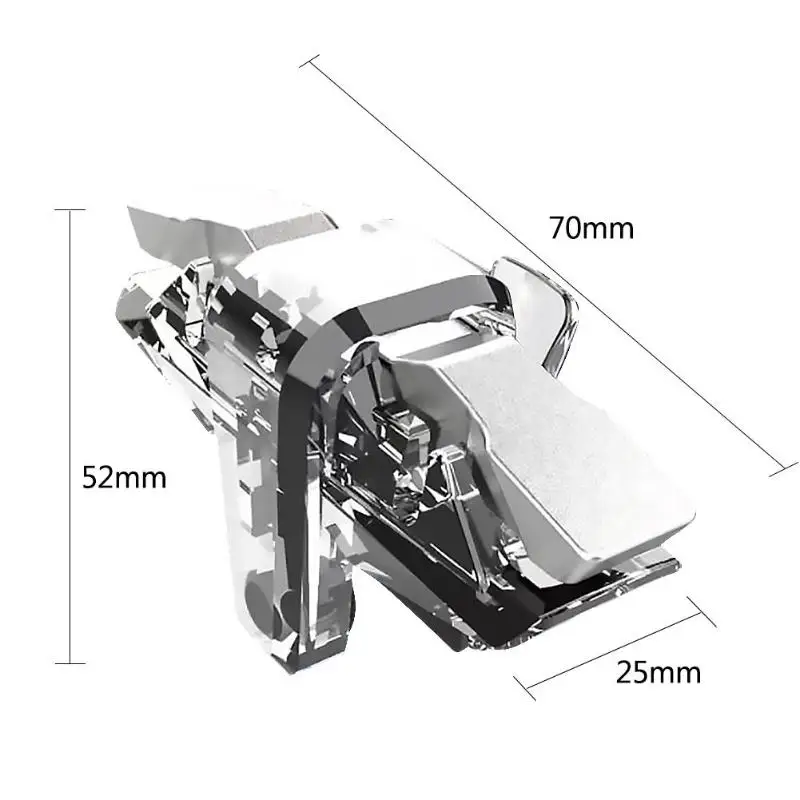 2Pcs X7 Chicken Handle Mouse Feel Gaming Controller Joystick L1 R1 Trigger Fire Button Complete Function Texture for PUBG
2Pcs X7 Chicken Handle Mouse Feel Gaming Controller Joystick L1 R1 Trigger Fire Button Complete Function Texture for PUBG