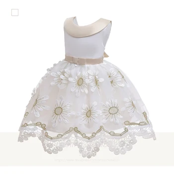 2020 Summer Dress Grils Skirt Clothes Mesh Lace Wavy Bottom Embroidered Costume Wedding Birthday Party Princess Dress 
2020 Summer Dress Grils Skirt Clothes Mesh Lace Wavy Bottom Embroidered Costume Wedding Birthday Party Princess Dress