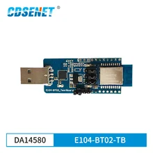 

CDSENET CP2102 USB Test Board BLE to TTL E104-BT02-TB For Bluetooth Module DA14580 E104-BT02