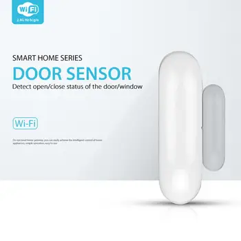 Smart WiFi Door Sensor Standalone Magnetic Sensors Open / Closed Window Detectors Intelligent Wireless Alarm Security alarm
Smart WiFi Door Sensor Standalone Magnetic Sensors Open / Closed Window Detectors Intelligent Wireless Alarm Security alarm