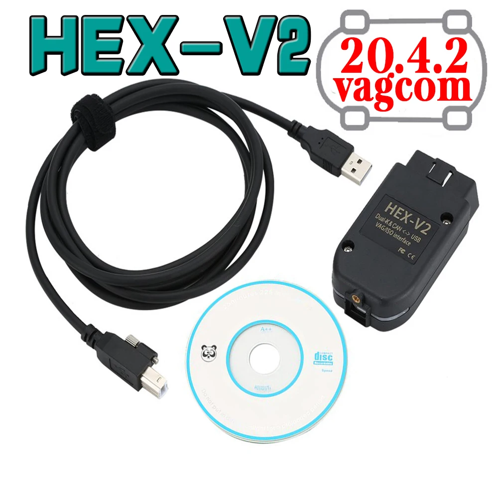 2020 Newest HEX V2 for Vag Com 20.4 FOR VW AUDI Skoda Seat VAG 20.4.2 English French Polish Spanish
2020 Newest HEX V2 for Vag Com 20.4 FOR VW AUDI Skoda Seat VAG 20.4.2 English French Polish Spanish