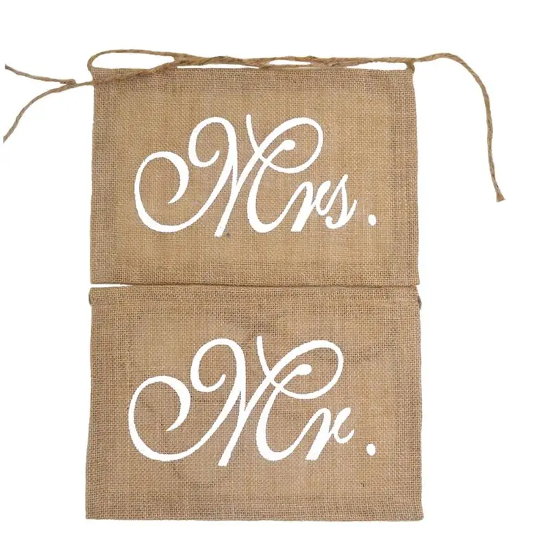 A Pair of Hessian Rectangle Banner Valentine Day Wedding Party Banner Garland Burlap String Flag Mr Mrs Sign Wedding Party Decor
A Pair of Hessian Rectangle Banner Valentine Day Wedding Party Banner Garland Burlap String Flag Mr Mrs Sign Wedding Party Decor