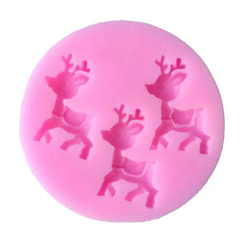 2pcs/set Christmas Elk Sika Deer Silicone Mold Fondant Cake Chocolate Decorating X4YD
2pcs/set Christmas Elk Sika Deer Silicone Mold Fondant Cake Chocolate Decorating X4YD