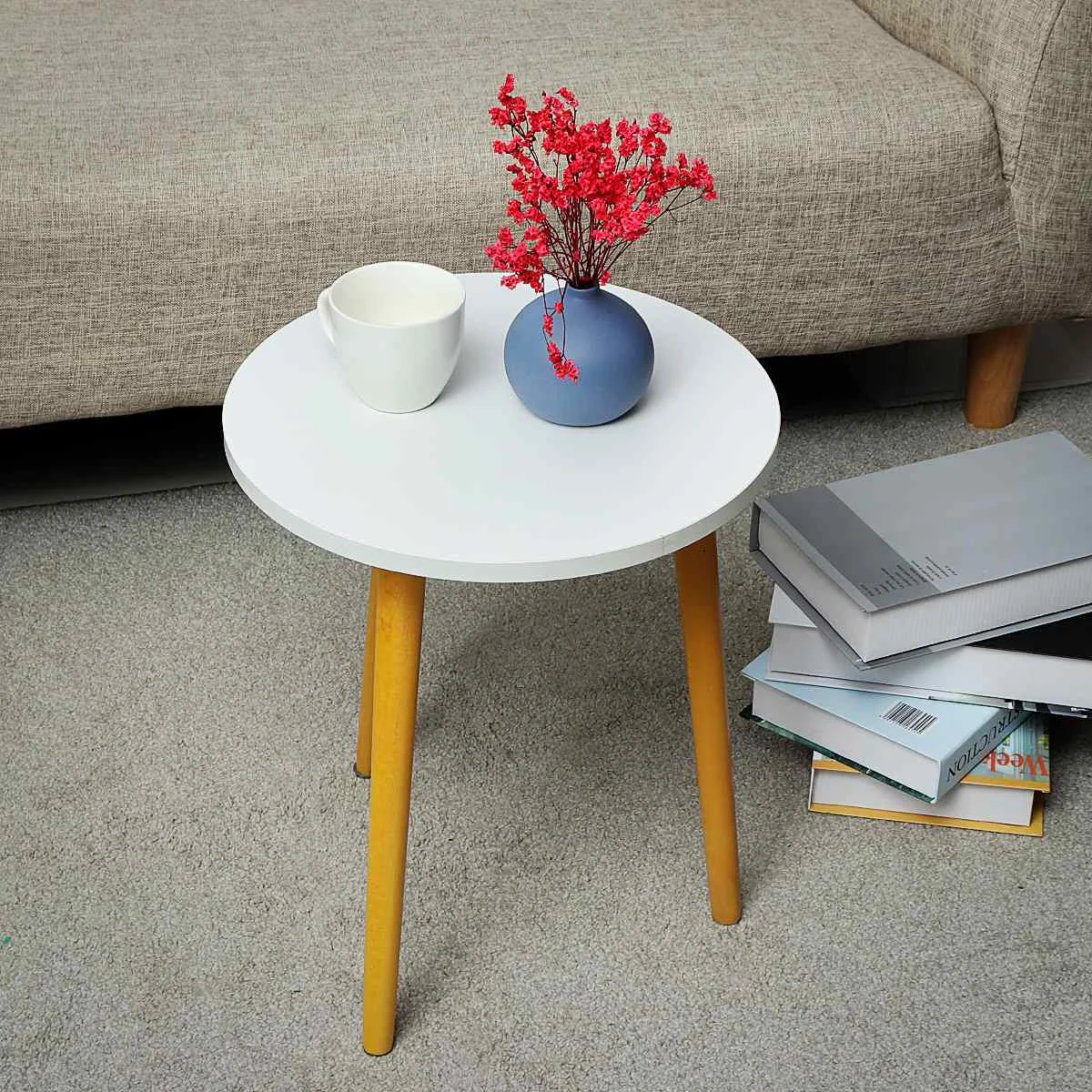 Nordic Modern Wood Coffee Table Convenient Sofa Circular Practical Natural Tea Side Table Living Room Decoration Home Furniture
Nordic Modern Wood Coffee Table Convenient Sofa Circular Practical Natural Tea Side Table Living Room Decoration Home Furniture