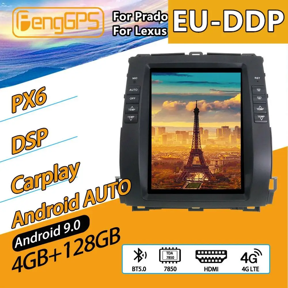 For Toyota Land Cruiser Prado 120 Lexus Gx470 2002 - 2009 Android Car Radio Stereo Multimedia Player 2 Din Autoradio Gps
For Toyota Land Cruiser Prado 120 Lexus Gx470 2002 - 2009 Android Car Radio Stereo Multimedia Player 2 Din Autoradio Gps