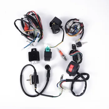 CDI Engine kit 6 Coil Replacement Accessories Complete Wiring Pole Set 
CDI Engine kit 6 Coil Replacement Accessories Complete Wiring Pole Set