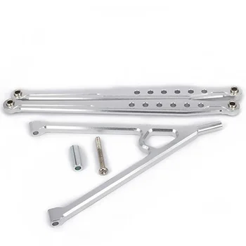 Aluminum Rear Links + Chassis & Bracket Links for RC AXIAL SCX10 RTR / Kit Parts,Silver
Aluminum Rear Links + Chassis & Bracket Links for RC AXIAL SCX10 RTR / Kit Parts,Silver