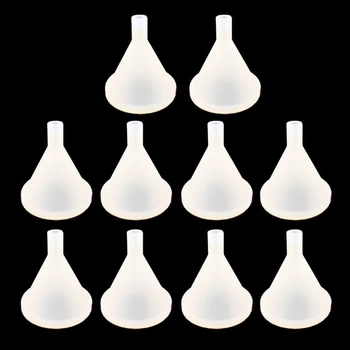 10Pcs Mini Silicone Funnel for Transfer Liquid Oil Perfume Diffuser Bottle Molds
10Pcs Mini Silicone Funnel for Transfer Liquid Oil Perfume Diffuser Bottle Molds