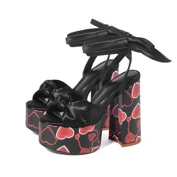ZVQ 2020 summer super heel sandals woman sexy dress lace up platform shoes 14 cm heel black fashion date big size shoes 34-43 
ZVQ 2020 summer super heel sandals woman sexy dress lace up platform shoes 14 cm heel black fashion date big size shoes 34-43