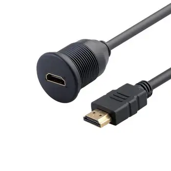 Male to Female Extension Cable Car Dashboard Motocycle Flush Mount with Mounting Panel 
Male to Female Extension Cable Car Dashboard Motocycle Flush Mount with Mounting Panel