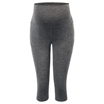 Fitness Pants Women Maternity High Waist Tummy Control Stretchy Pants Capri Pants Summer Clothes Solid Color Breathable Lady New
Fitness Pants Women Maternity High Waist Tummy Control Stretchy Pants Capri Pants Summer Clothes Solid Color Breathable Lady New