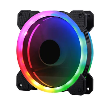 Computer PC RGB Color-Changing Symphony LED Light Case Fans LED Computer Cooler Computer Cooling Fan(Double-Aperture RGB Color C
Computer PC RGB Color-Changing Symphony LED Light Case Fans LED Computer Cooler Computer Cooling Fan(Double-Aperture RGB Color C