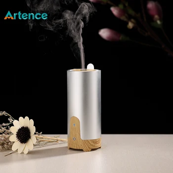 Aluminium Alloy Wood Grain Aromatherapy USB Humidifier Mini Ultrasonic Humidifier for Car Essential Oil Aroma Diffuser
Aluminium Alloy Wood Grain Aromatherapy USB Humidifier Mini Ultrasonic Humidifier for Car Essential Oil Aroma Diffuser