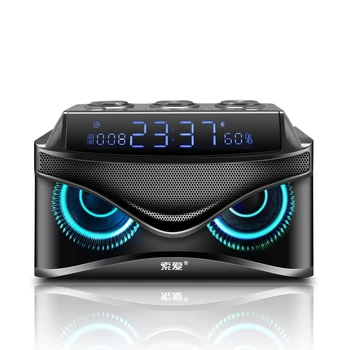 portable subwoofer audio music speaker wireless bluetooth speaker column with LED display advanced support computer TF AUX FM
portable subwoofer audio music speaker wireless bluetooth speaker column with LED display advanced support computer TF AUX FM