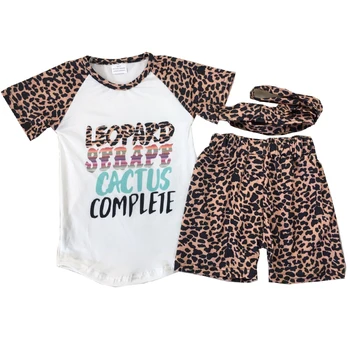 newest hot sale summer kids girl outfits leopard serape short sleeve raglan tie shorts girl clothes
newest hot sale summer kids girl outfits leopard serape short sleeve raglan tie shorts girl clothes