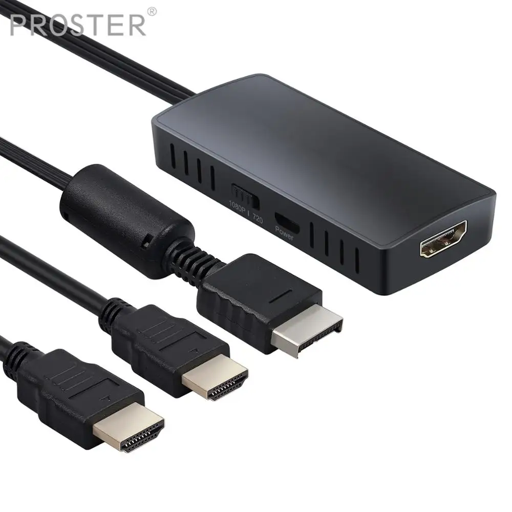 Адаптер конвертер Prozor для PS в HDMI кабель связи HD 2 1 Plug and Play 1080P/720P PlayStation HDMI|Кабели VGA|