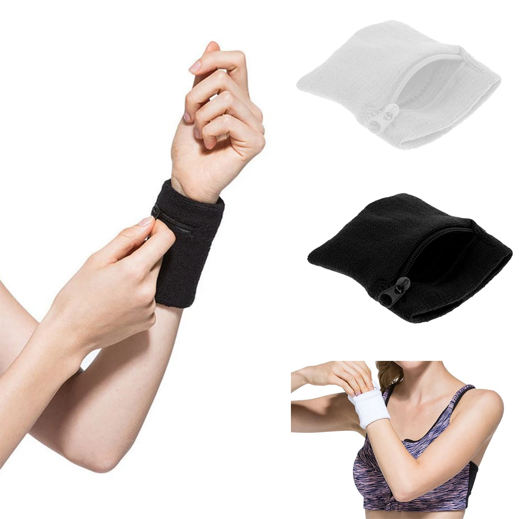 2Pcs/Set Sports Wristbands With Zipper Wrist Wallet Sweatband Key Coin Money Holder Pocket For Cycling Running Fitness
2Pcs/Set Sports Wristbands With Zipper Wrist Wallet Sweatband Key Coin Money Holder Pocket For Cycling Running Fitness