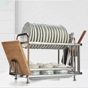 21%Kitchen Shelf Stainless Steel Dish Rack Drain Rack To Dry Dishes Tableware Dishes Dishware Storage
21%Kitchen Shelf Stainless Steel Dish Rack Drain Rack To Dry Dishes Tableware Dishes Dishware Storage