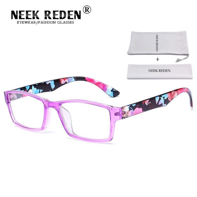 Rectangular Women Reading Eyeglasses Resin Glasses Magnifier Fashion Female Flower Print Optical Eyewear +1.0 1.5 2.0 To +4.0
Rectangular Women Reading Eyeglasses Resin Glasses Magnifier Fashion Female Flower Print Optical Eyewear +1.0 1.5 2.0 To +4.0