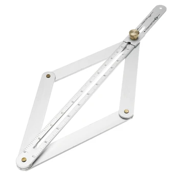 Hot 15 Inch Universal Miter Angle Measuring Tool Ruler Frame Aluminum alloy Protractor Multi-Angle Measurement Woodworking Tools
Hot 15 Inch Universal Miter Angle Measuring Tool Ruler Frame Aluminum alloy Protractor Multi-Angle Measurement Woodworking Tools