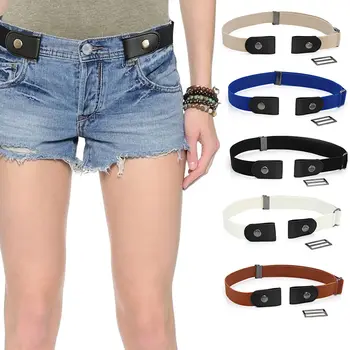 Invisible Lazy Buckle-Free Elastic Waist Belt Stretchy for Women Men Jeans Pants A66 
Invisible Lazy Buckle-Free Elastic Waist Belt Stretchy for Women Men Jeans Pants A66