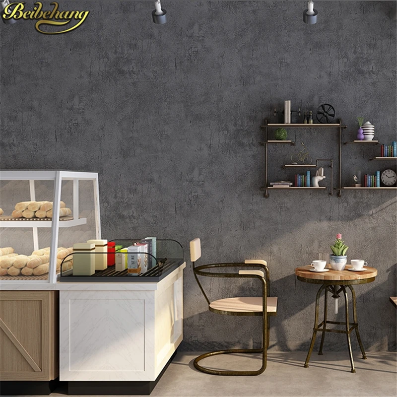 

beibehang Vintage cement wall Wallpaper for wall papers home decor 3D Embossed Wallpapers for Living Room Bedroom study