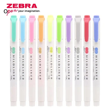 3pcs Japan ZEBRA Highlighter WKT7 Mildliner Student Pastel Double Highlighter Marker Stroke Focus on Daily Use
3pcs Japan ZEBRA Highlighter WKT7 Mildliner Student Pastel Double Highlighter Marker Stroke Focus on Daily Use