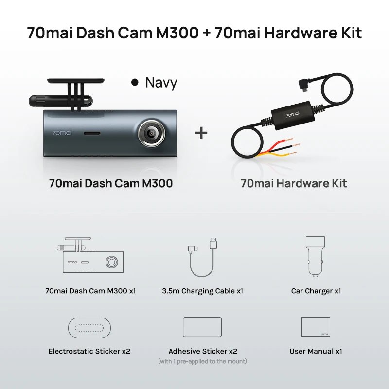 Видеорегистратор Xiaomi 70mai Dash Cam 4k A800s