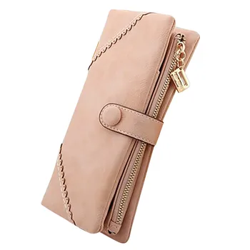 New Women Fashion Long Style Student Card Wallet Multi-function Folding Coin Purse PU leather Female Clutch Card Holder #112
New Women Fashion Long Style Student Card Wallet Multi-function Folding Coin Purse PU leather Female Clutch Card Holder #112