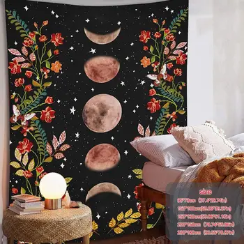 5 Sizes Psychedelic Tapestry Flower Wall Decor Hanging Room Starry Sky Carpet Moon Tapestries Art Home Decoration Accessories
5 Sizes Psychedelic Tapestry Flower Wall Decor Hanging Room Starry Sky Carpet Moon Tapestries Art Home Decoration Accessories