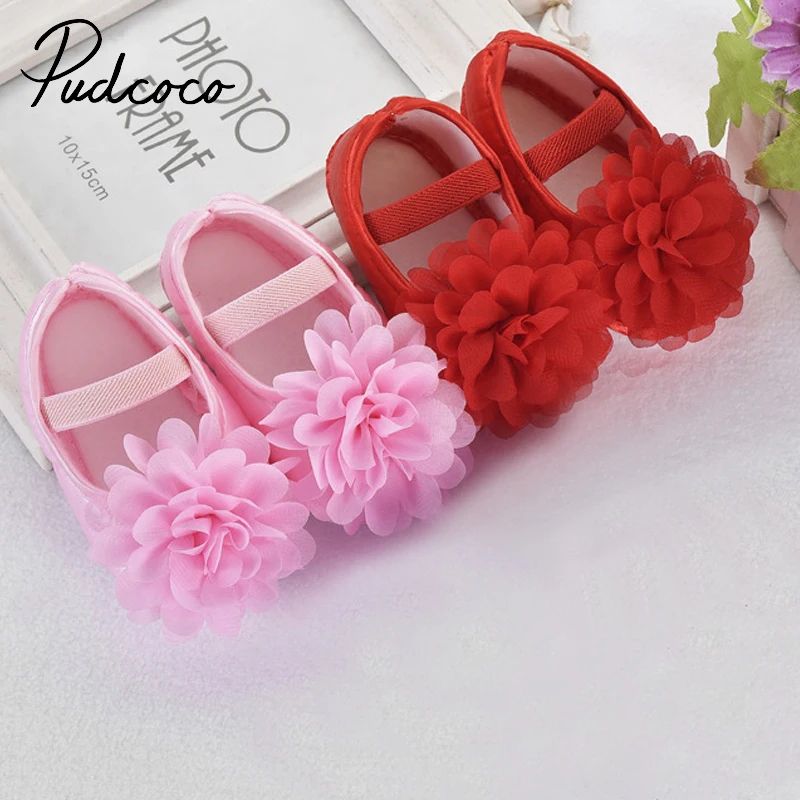 Newborn Toddler Infant First Walkers Baby Girls Princess Crib Shoes Soft Sole Anti-slip Prewalkers Big Flower Shoes
Newborn Toddler Infant First Walkers Baby Girls Princess Crib Shoes Soft Sole Anti-slip Prewalkers Big Flower Shoes