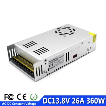 LED power supply 13.8V 360W 26A Driver Adapter transformer 110V 220V AC to DC13.8V SMPS For 5050 3828 Strip Lighting CNC CCTV
LED power supply 13.8V 360W 26A Driver Adapter transformer 110V 220V AC to DC13.8V SMPS For 5050 3828 Strip Lighting CNC CCTV
