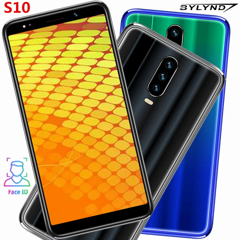 

Global version 5.5" smartphones 3G RAM+32G ROM quad core 8MP 18:9 full HD WCDMA Android mobile phones face unlocked celulars S10