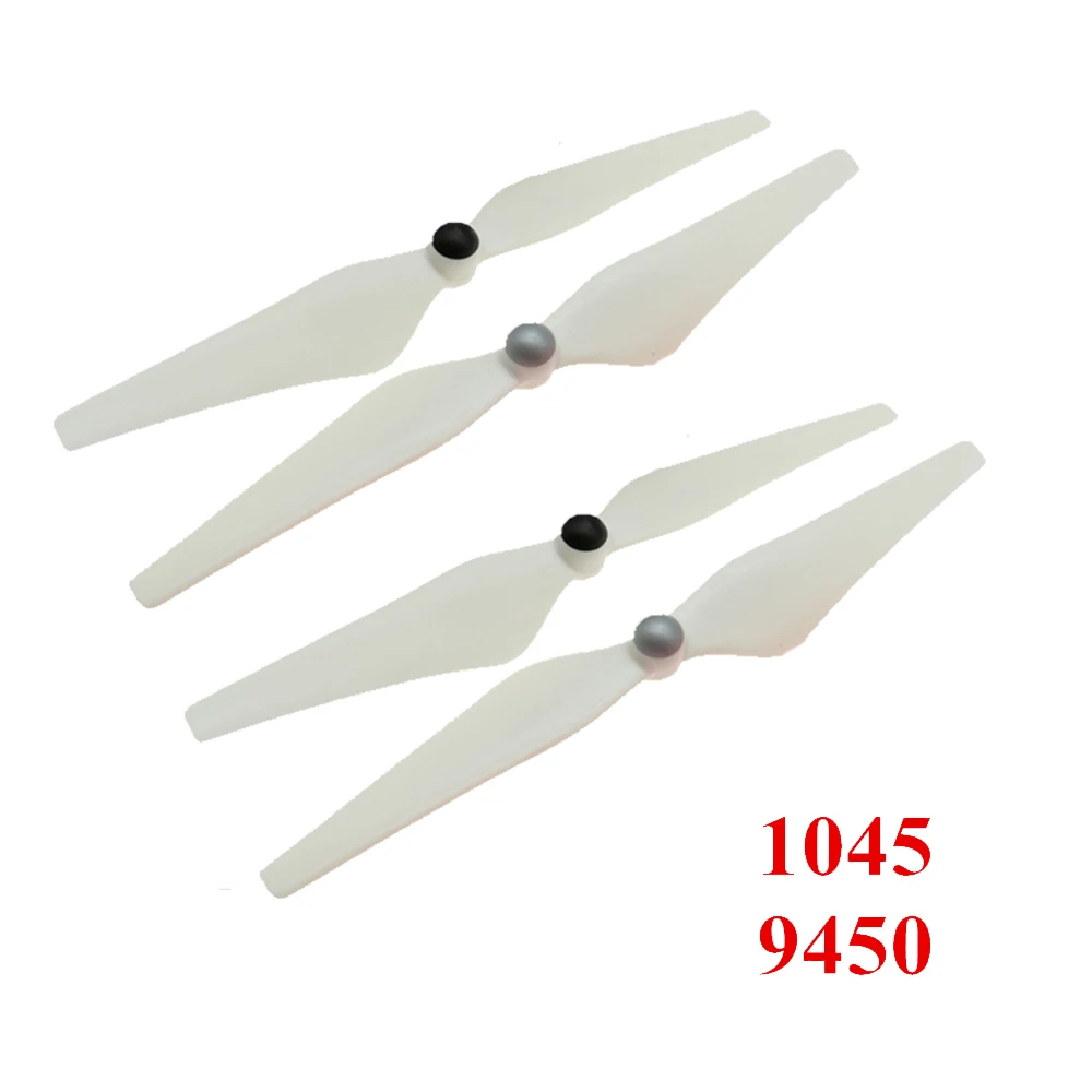 4 шт. самоблокирующиеся пропеллеры 9/10 дюйма для дрона 9450 1045 CW CCW Blade 2212/2216 белый