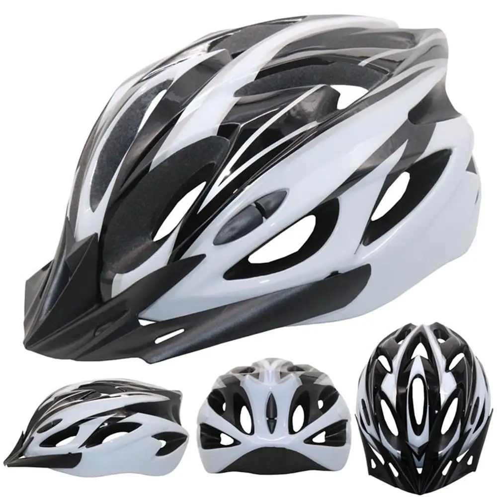 1PC Unisex Integrally-molded Safety Bicycle Helmet Lightweight Protective Helmet Bike Sports Helmet Mountain Cycling Accessory