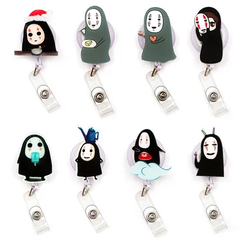 Black No Face Man Plastic Badge Reel Holder Elastic Name Card Simple & Easy To Use For Nurse & Students
Black No Face Man Plastic Badge Reel Holder Elastic Name Card Simple & Easy To Use For Nurse & Students