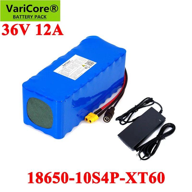 VariCore 36V 12AH 10s4p 500w Electric Bike batteries 18650 Lithium Battery Pack Built in 20A BMS with 42V 2A E-bike Charger
VariCore 36V 12AH 10s4p 500w Electric Bike batteries 18650 Lithium Battery Pack Built in 20A BMS with 42V 2A E-bike Charger